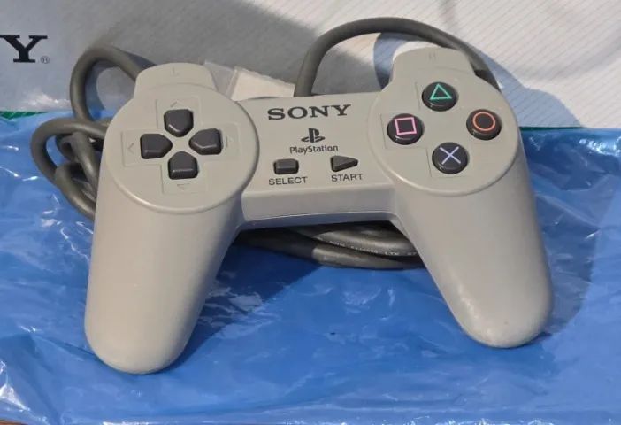 Console PS1 Fat SCPH 5500 Completo Japonês - Foto 5