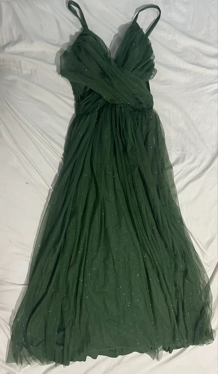 Vestido de madrinha verde M