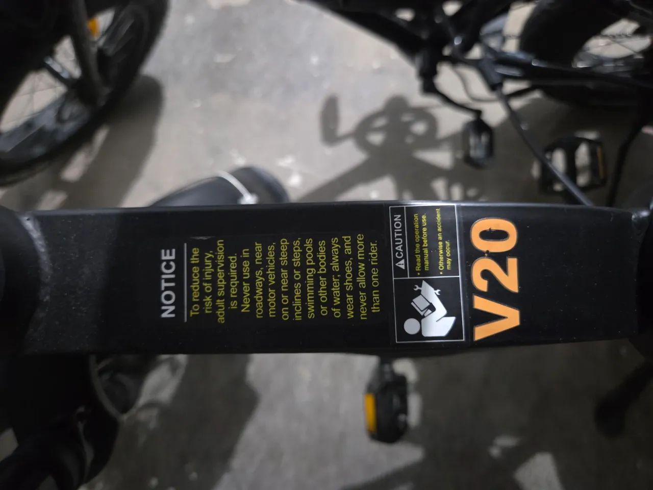 Bicicleta elétrica V20 - Foto 5