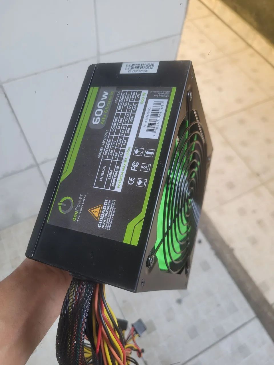 Fonte Gamer 600W  - Foto 3