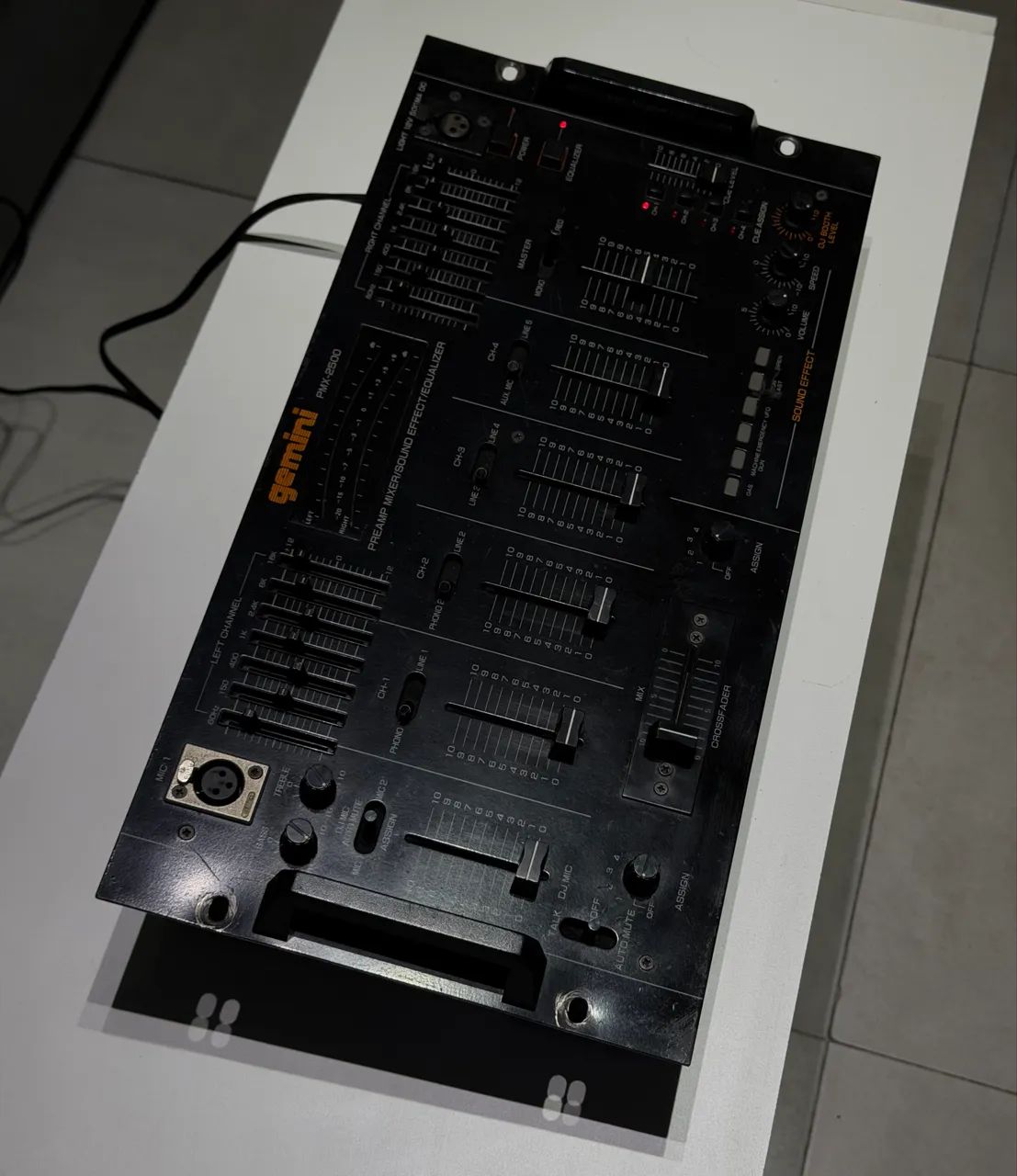 PRÉ AMPLIFICADOR MIXER GEMINI - Foto 4