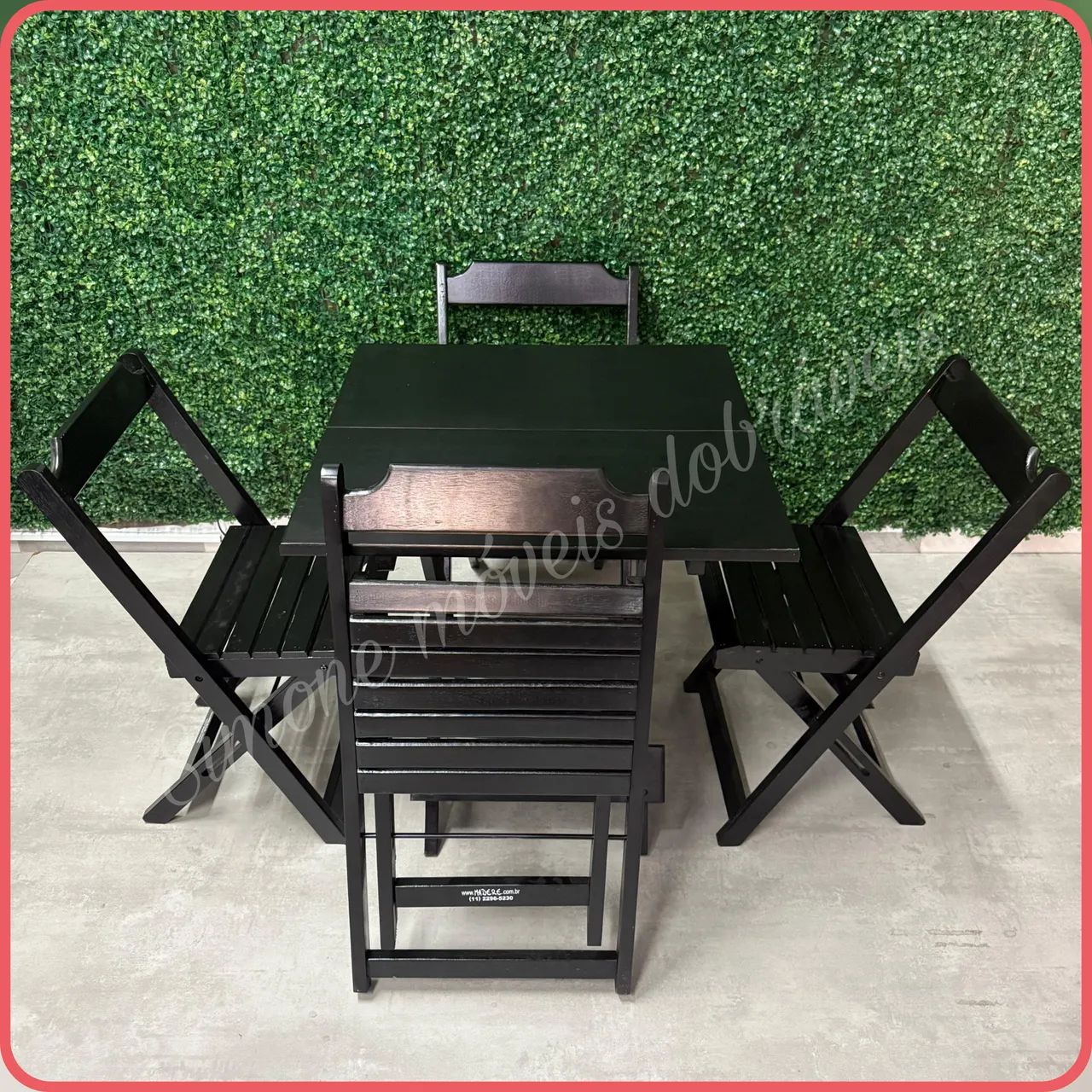 Conjunto bar e restaurante com 2 cadeiras - Foto 3