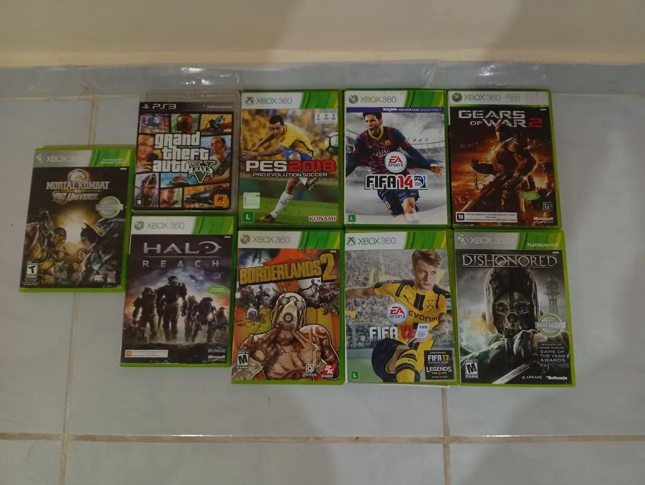 VENDO JOGOS DO XBOX 360