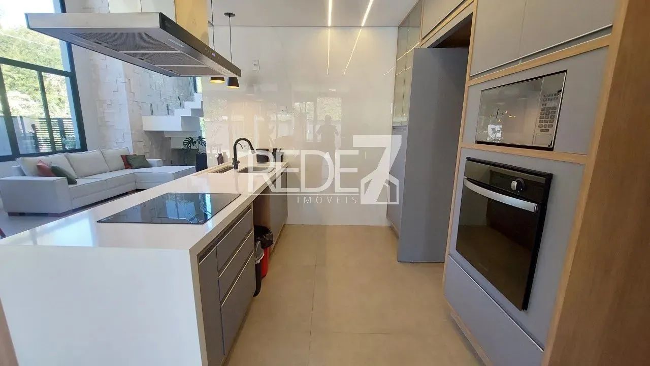 Casa de luxo em condomínio, Valinhos-SP: 4 suítes, 2 salas, 5 banheiros, 4 vagas, espaço g - Foto 9