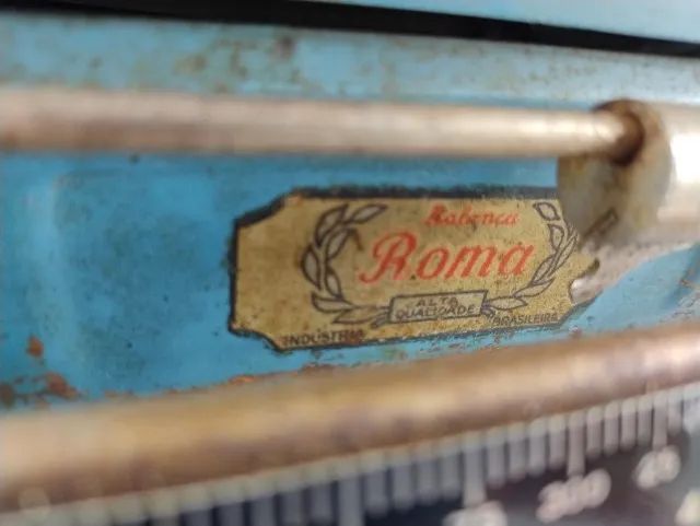 ANTIGA BALANÇA ROMA 7KG - Foto 5