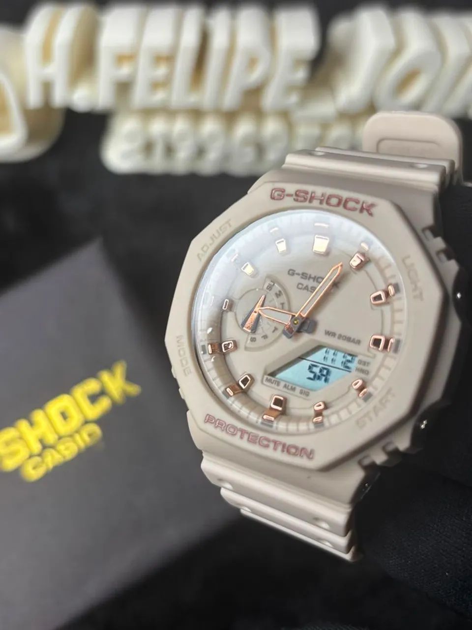 G-Shock GA 2100 | Rosa Claro (Frete Gratis) - Foto 2