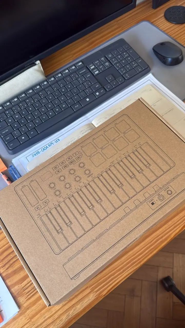 Controlador de teclado MIDI USB M-WAVE - Foto 4