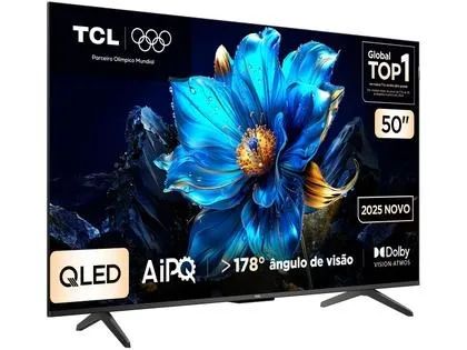 Smart TV TCL QLed 50" C655 4k UHD TV Dolby Vision Google