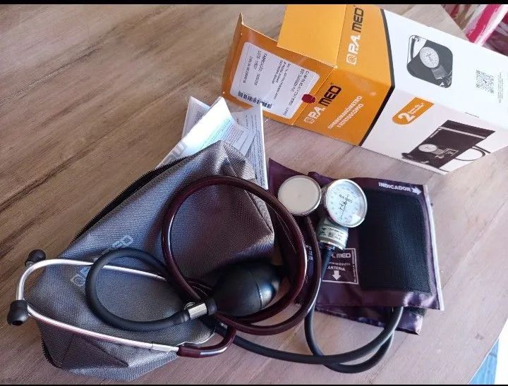 KIT ESTETOSCÓPIO E GONIÔMETRO  - Foto 4