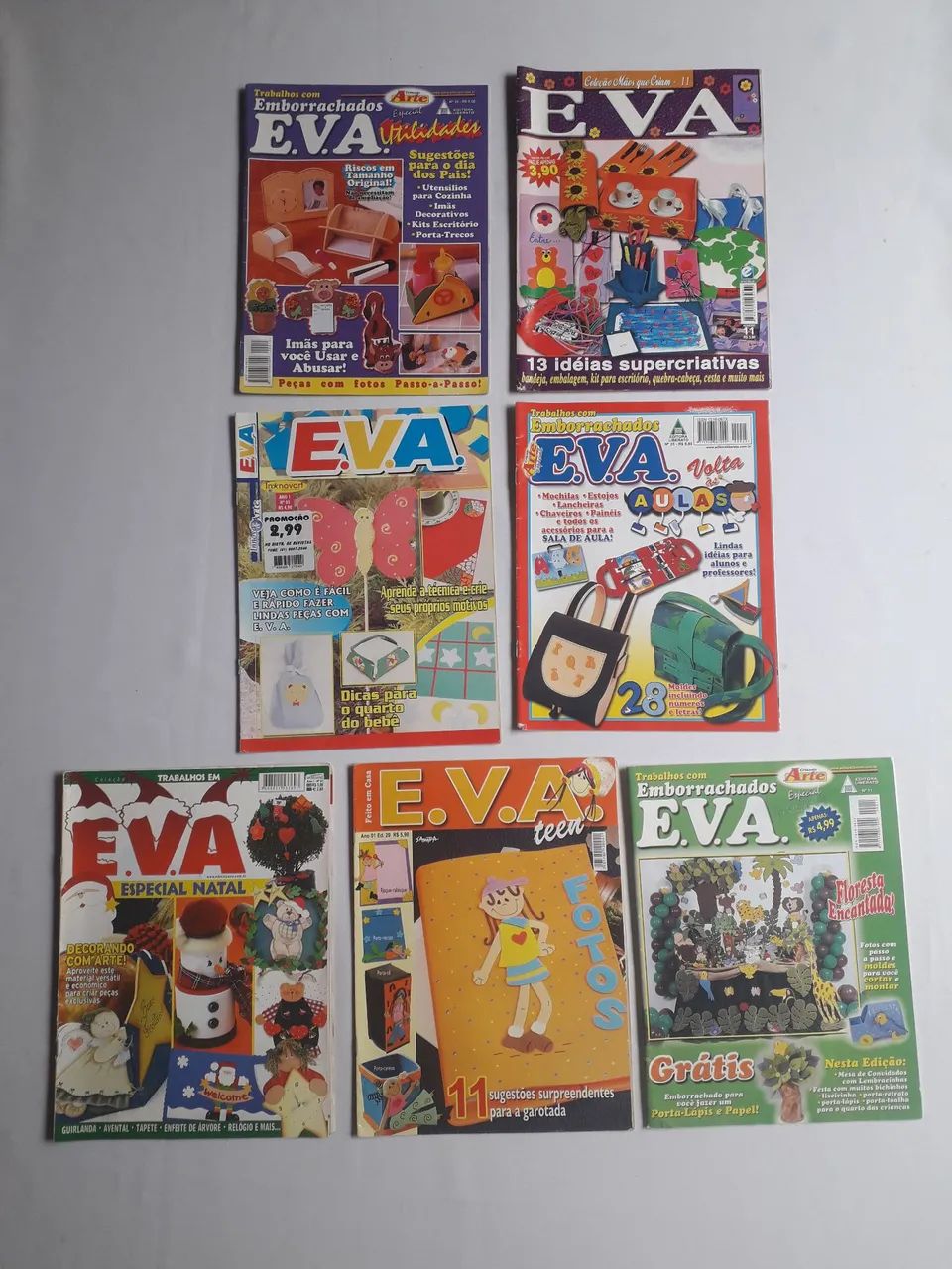 Revistas E.V.A. com moldes - Foto 2