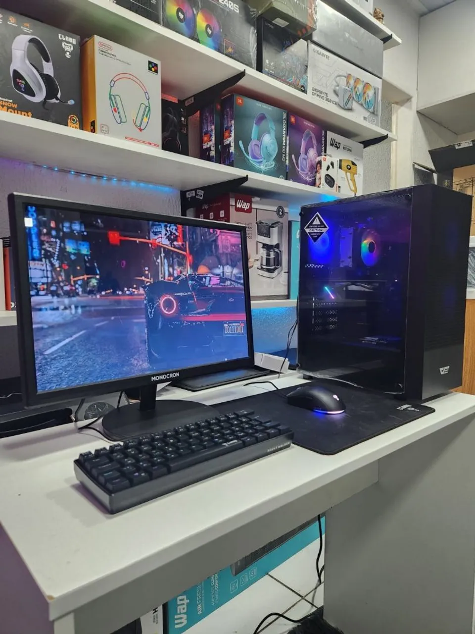 PC GAMER COMPLETO I7 8700K + GTX 1660 SUPER 6GB ASUS TUF