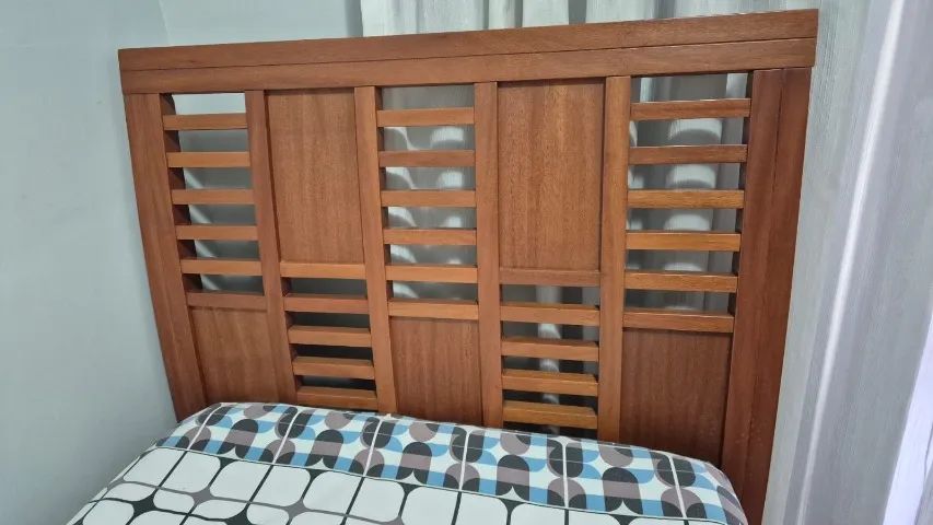 Cama de solteiro com colchão completo