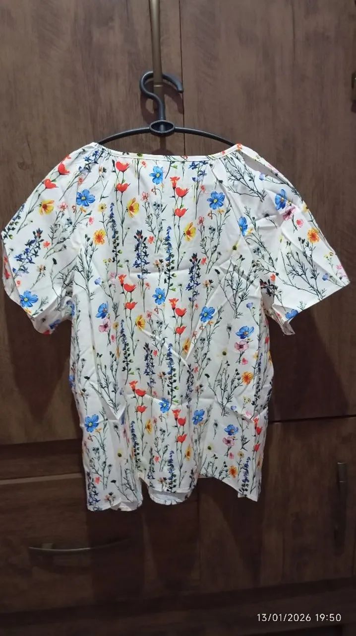Blusa estampada - Foto 2