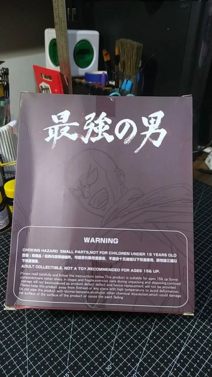 Saitama One punch man Figma bootleg action figure - Foto 2