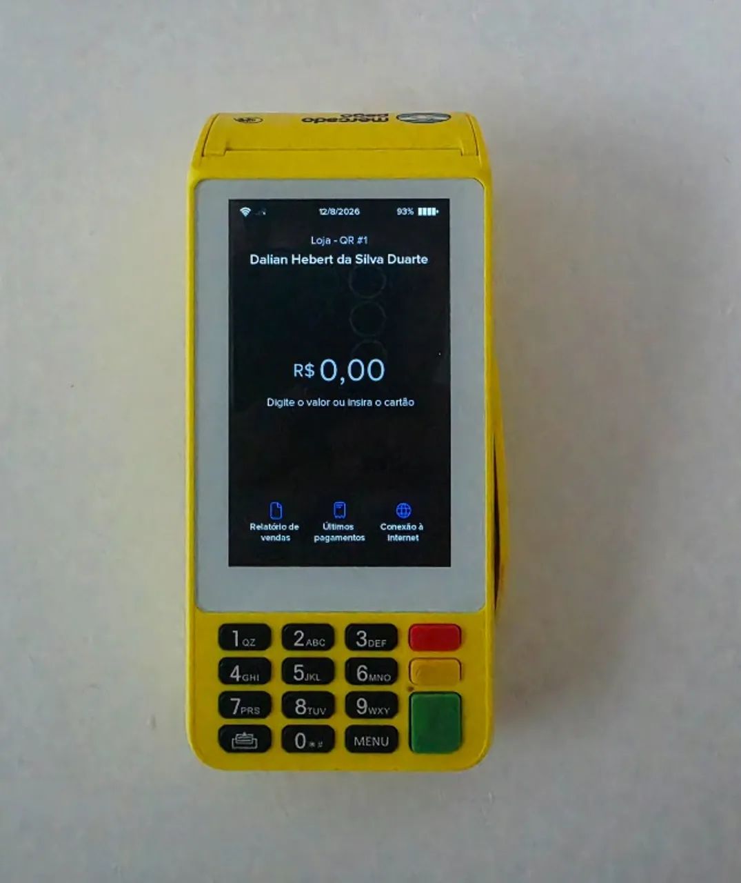 Maquininha Point Pro 3 - Mercado Pago - Foto 2
