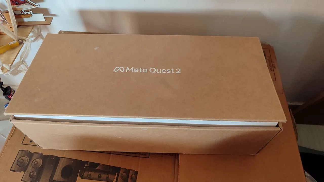 Meta Quest 2 óculos de realidade virtual cor branca 128GB - Foto 2