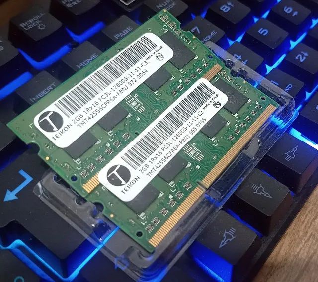 2x2GB DDR3-L 1600Mhz | Memoria Ram Notebook