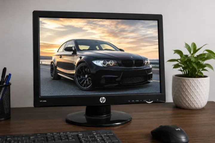 Monitor HP L185b 18,5" + Cabos