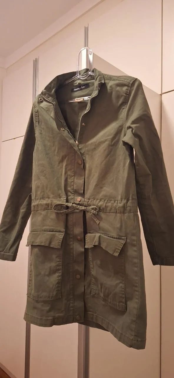Parka verde " let's change the wolrd - Foto 4