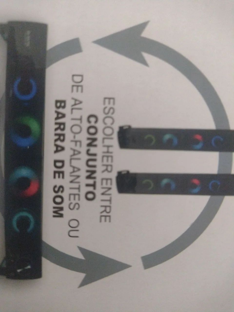 Mini alto falante portátil para PC e notebook
