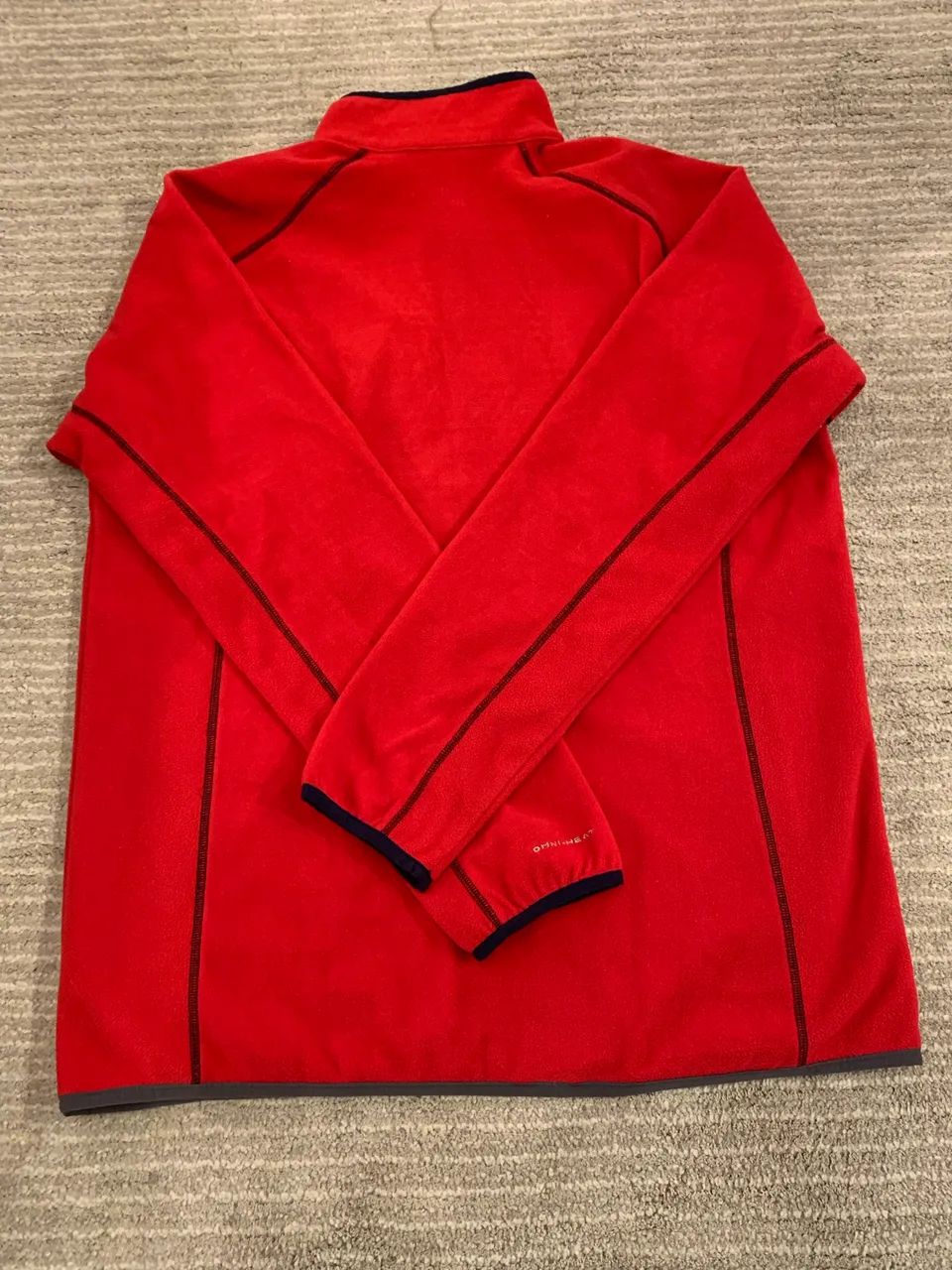Fleece Columbia vermelho  - Foto 5