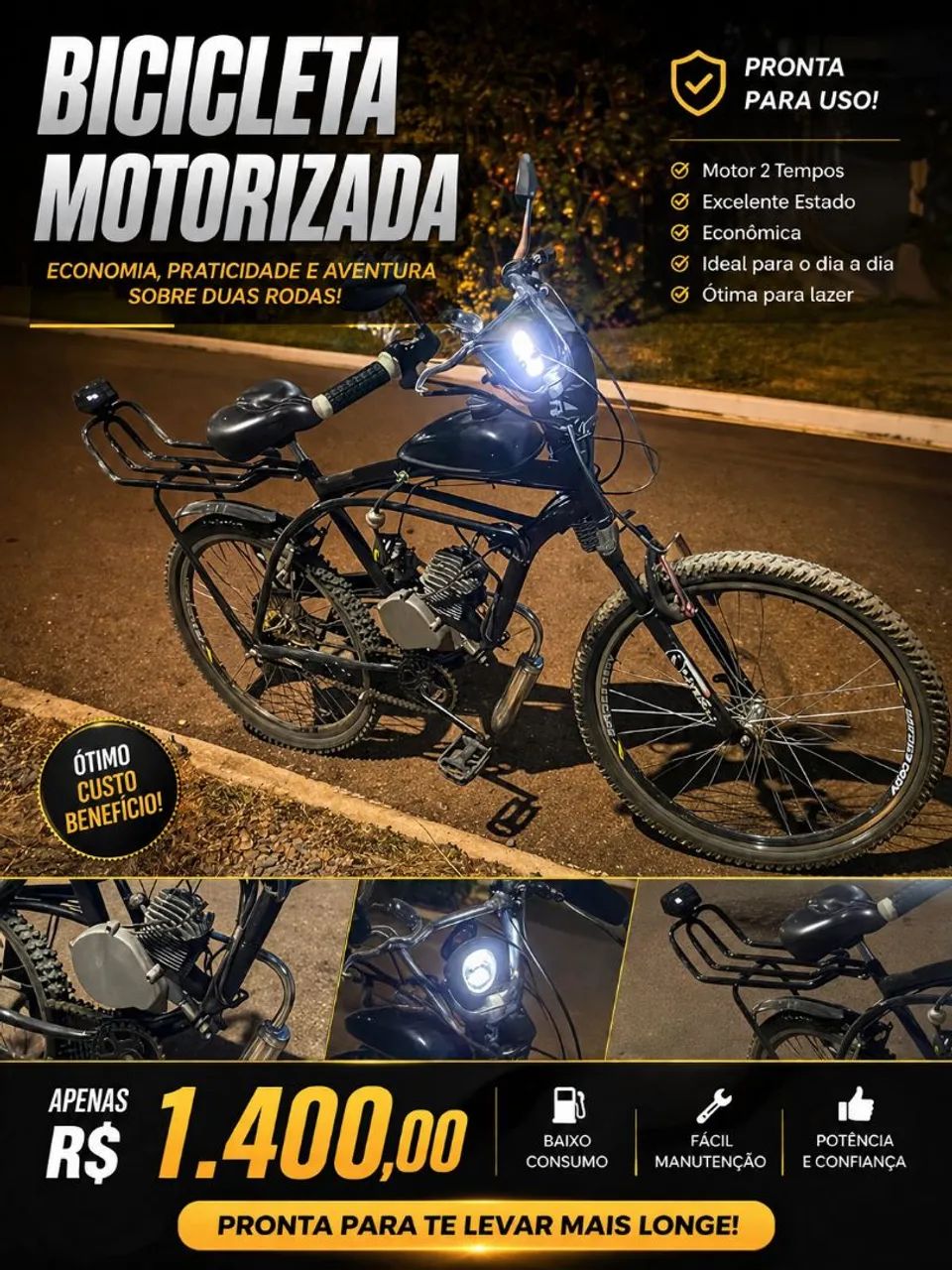 Bicicleta motorizada
