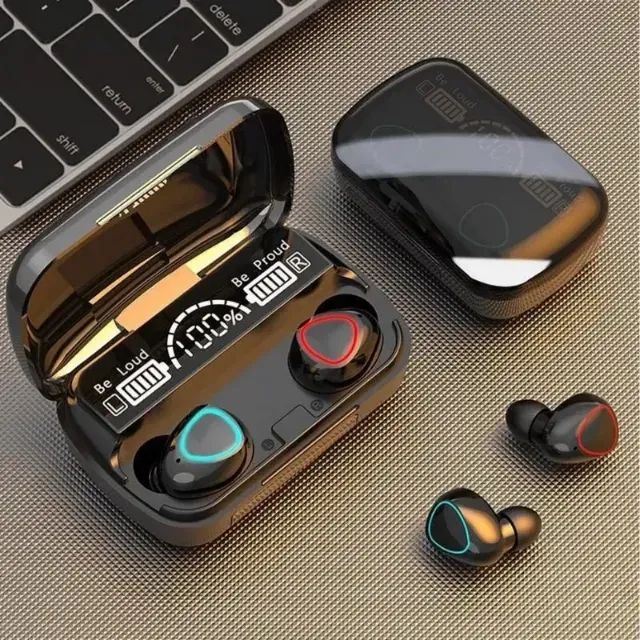 Fone de Ouvido sem Fio Bluetooth M10  Touch Display Led - Foto 3
