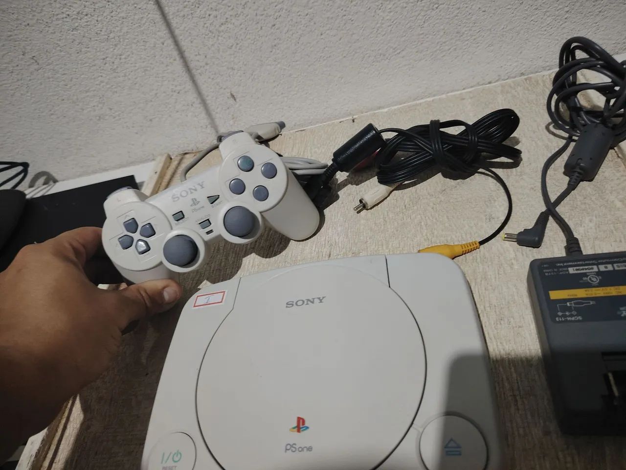 Ps1 com imagem meio escura