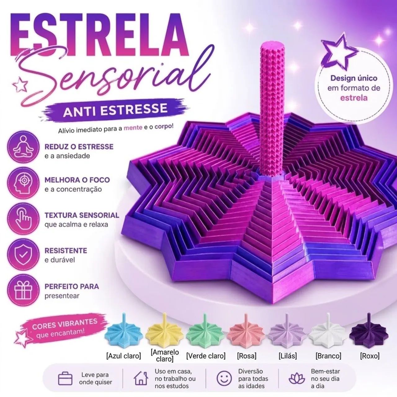 Estrela articulada sensorial 