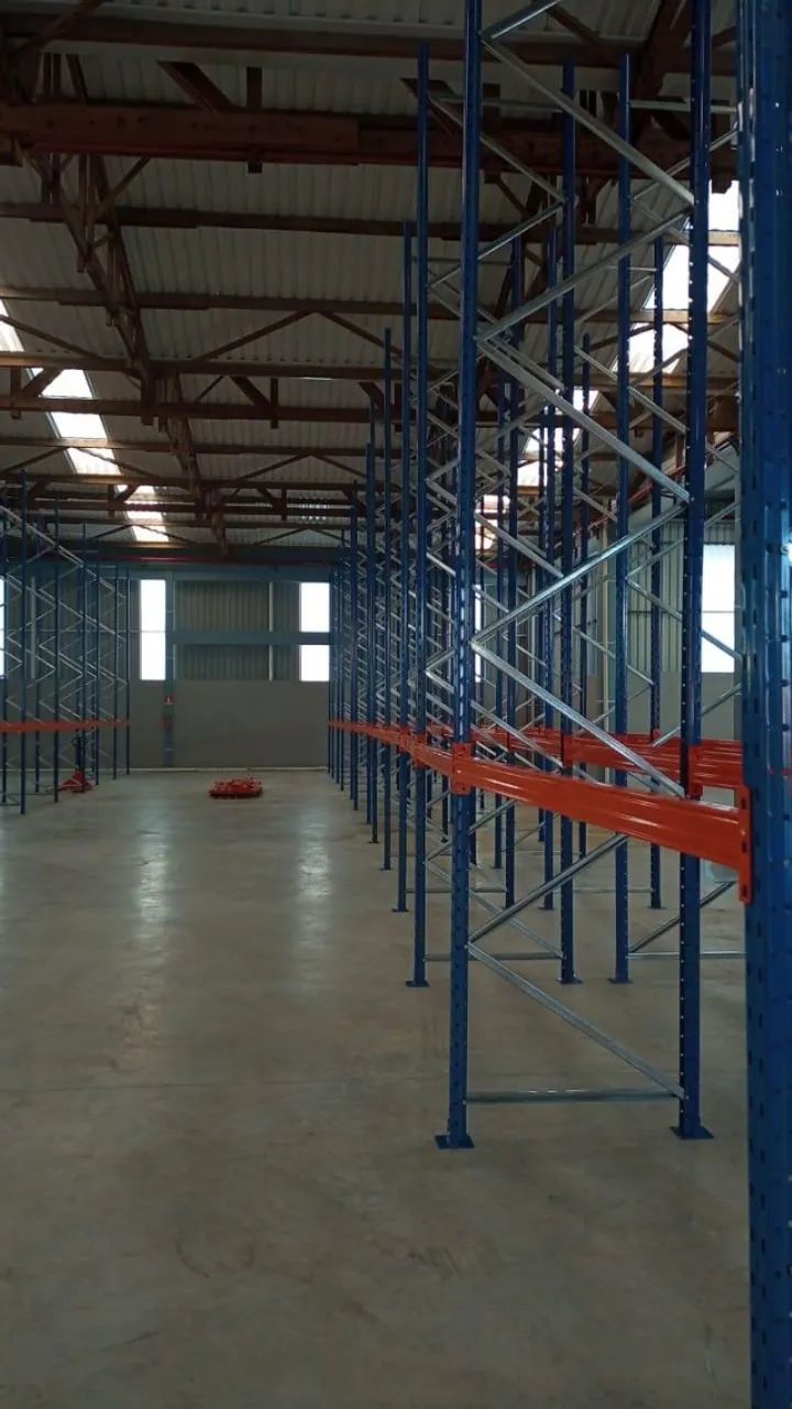 Porta paletes completo - Montante, Protetor de coluna e Longarinas NÃO HA MINIMO DE COMPRA