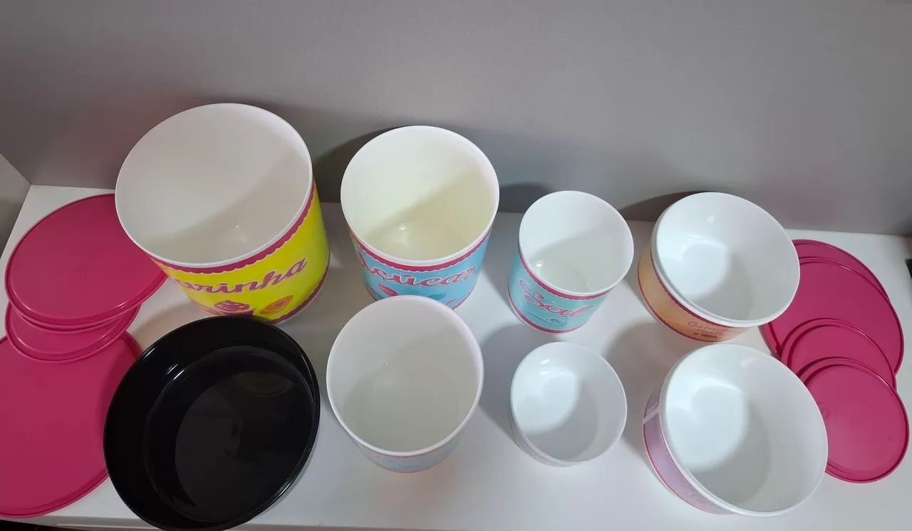 Jogo de mantimentos Tupperware  - Foto 5