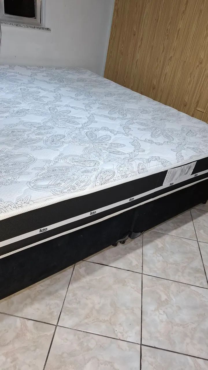 Cama king 203m x 193m - Foto 3