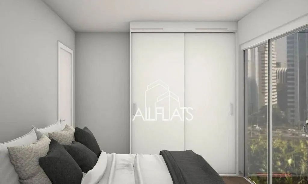Flat com 1 dormitório, 43 m² - venda por R$ 640.000,00 ou aluguel por R$ 4.895,00/mês - Ja - Foto 3