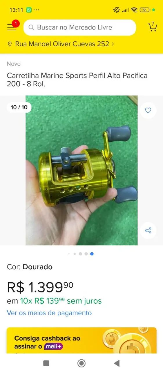 Vendo ou troco carretilha profissional  - Foto 2
