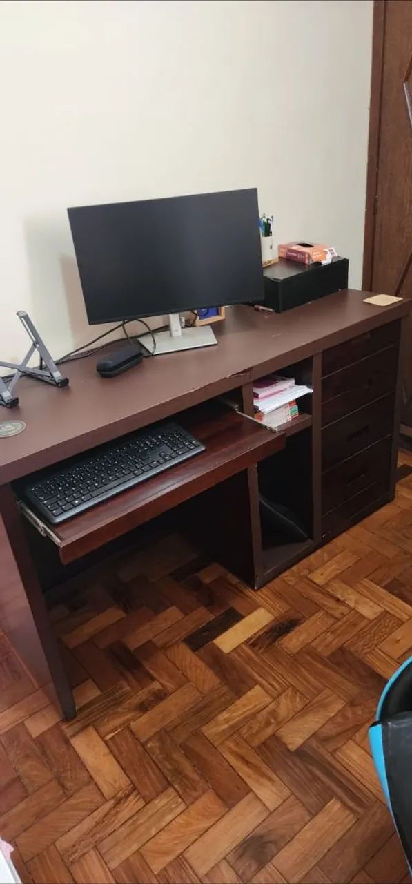 Escrivaninha com gavetas para escritório  - Foto 5