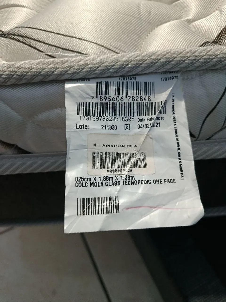 Cama Box + Colchão de molas ensacadas Castor - Foto 4