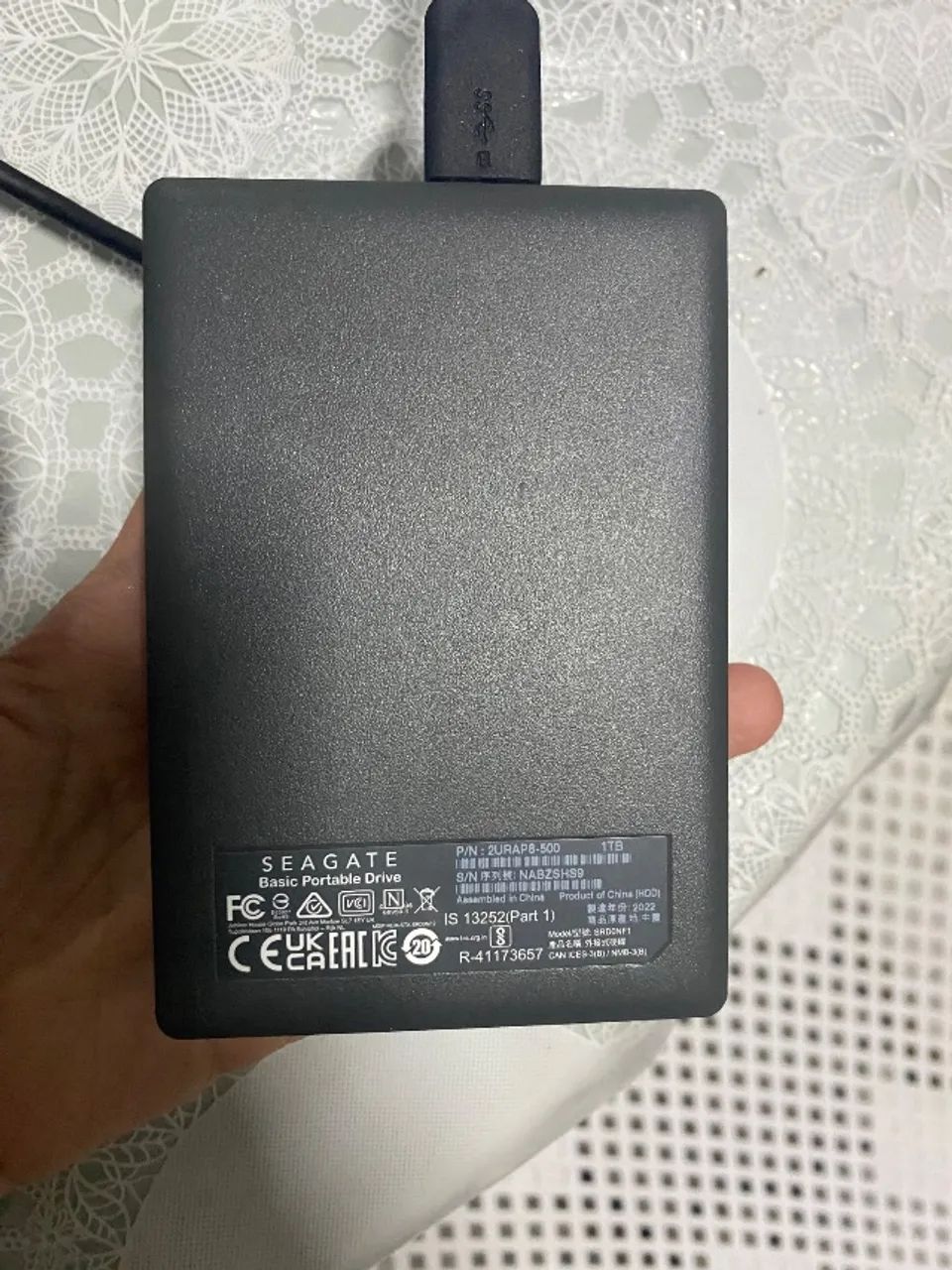 HD SEAGATE externo 1TB (original) - Foto 2
