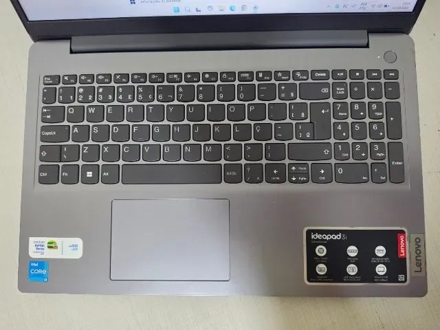 Notebook Lenovo i3 11ª com 8gb, 256gb ssd Excelente estado - Foto 4