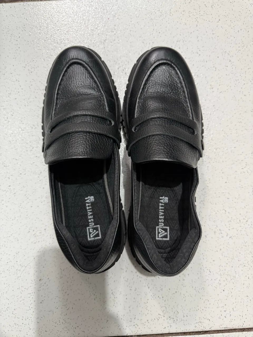 Mocassim Couro Legítimo 39 - Foto 2
