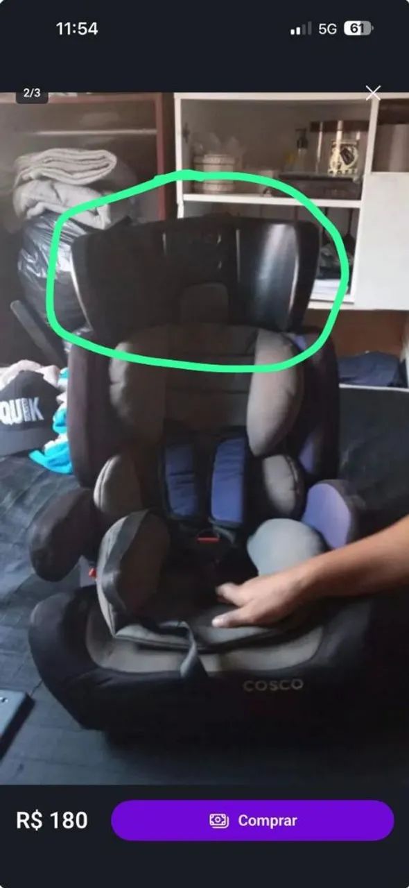 Cadeirinha de carro
