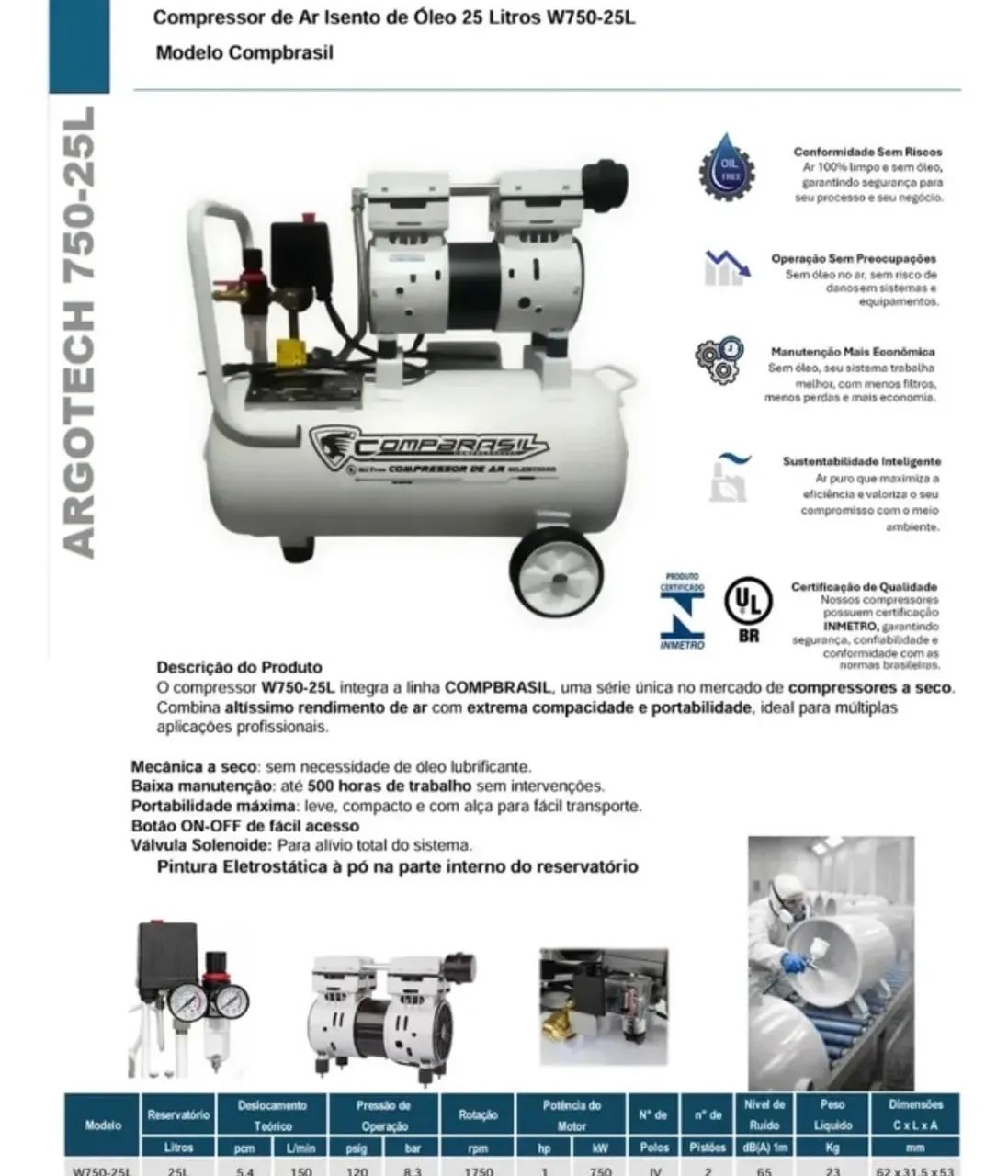 Compressor Odontológico  - Foto 2
