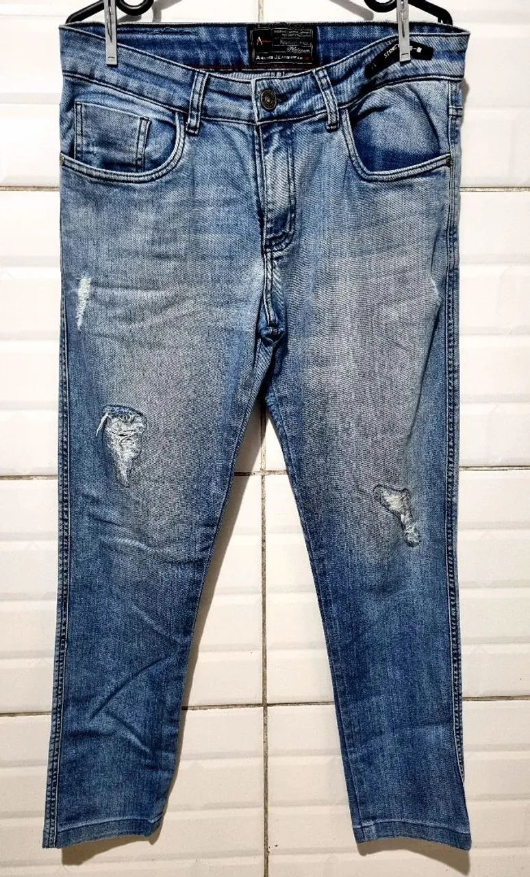 4 calça jeans masculina tamanho 42 e 1 40 