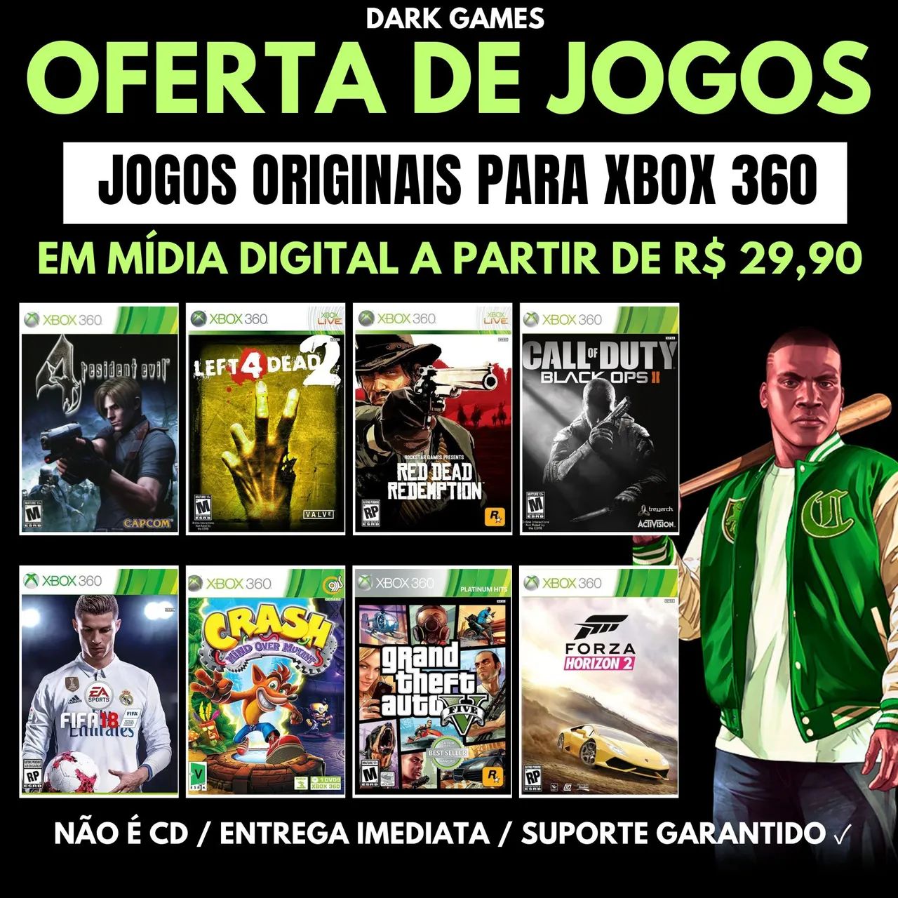 Jogos pra Xbox 360