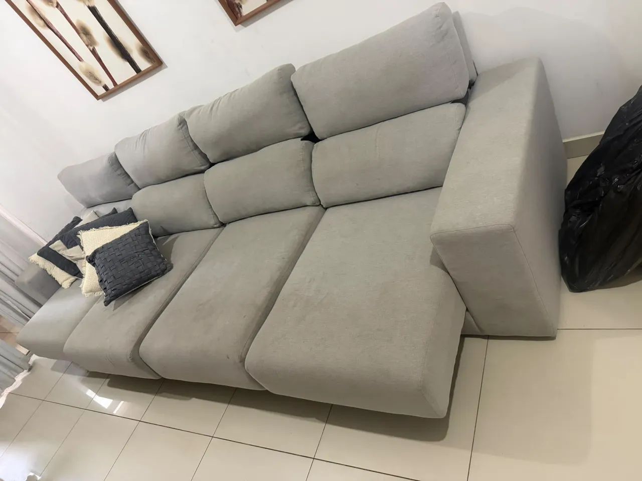 Sofa retrátil 4 lugares