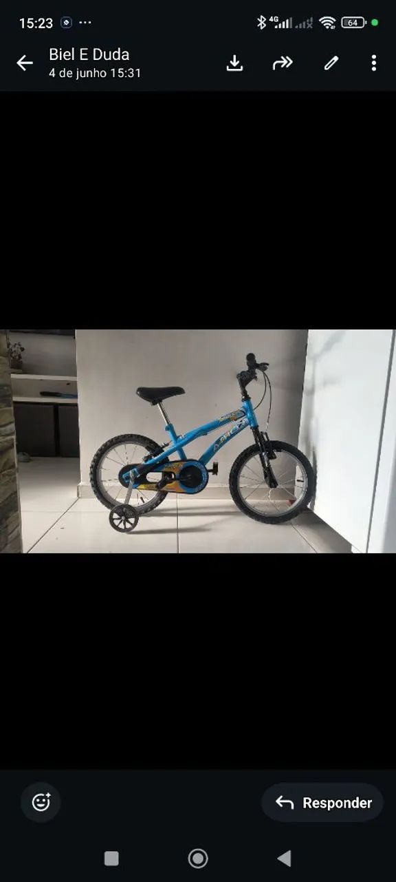 Bicicleta aro 16" top - Foto 2
