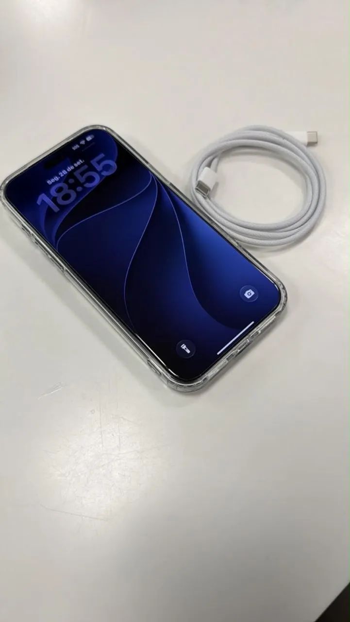 Iphone 18 Pro Max 512 GB Preto Novo com Capinha e Película - Sem caixa - Foto 3