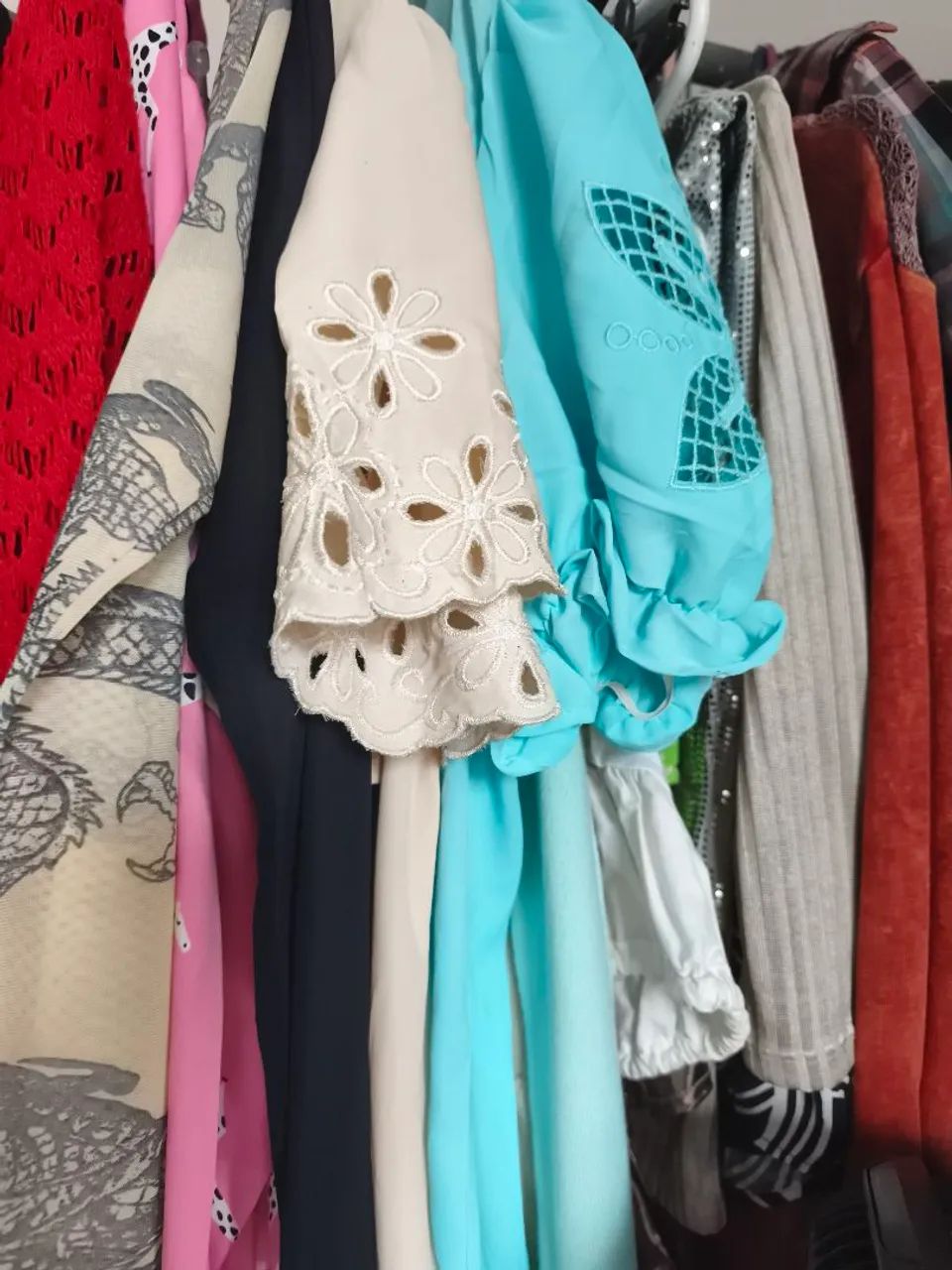 Roupas de bazar