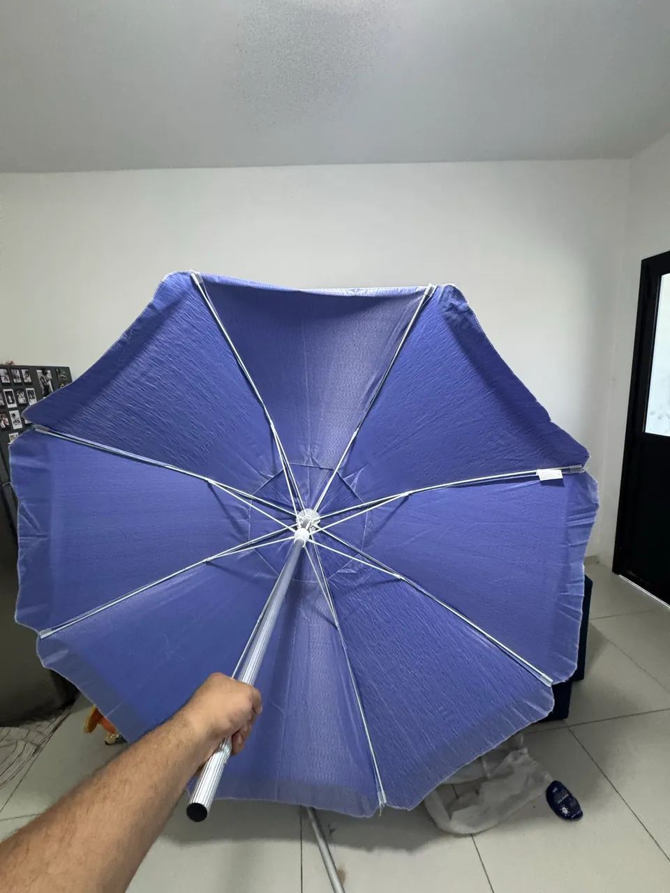 Guarda Sol bagum premium azul 2,00 m - Foto 3