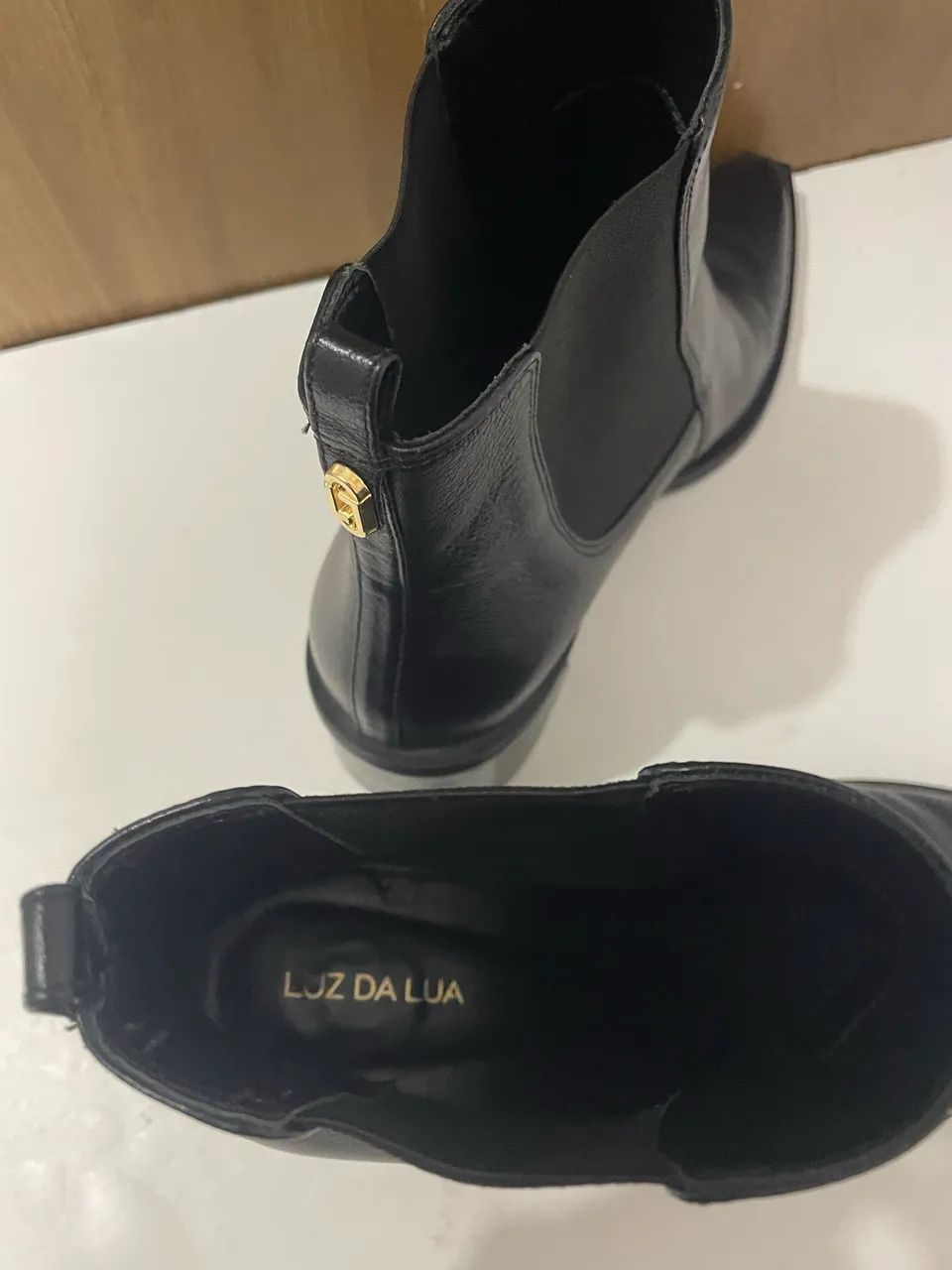Bota preta da Luz da Lua - Foto 4