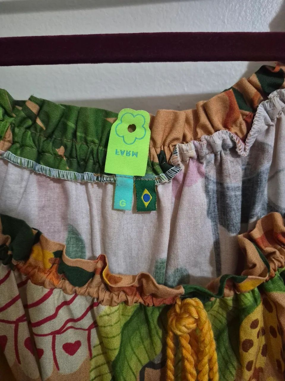 Vestido estampado FARM - Foto 2